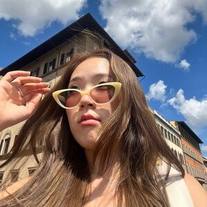 Discontinued Design **  GENTLE MONSTER Cat eye sunglasses.